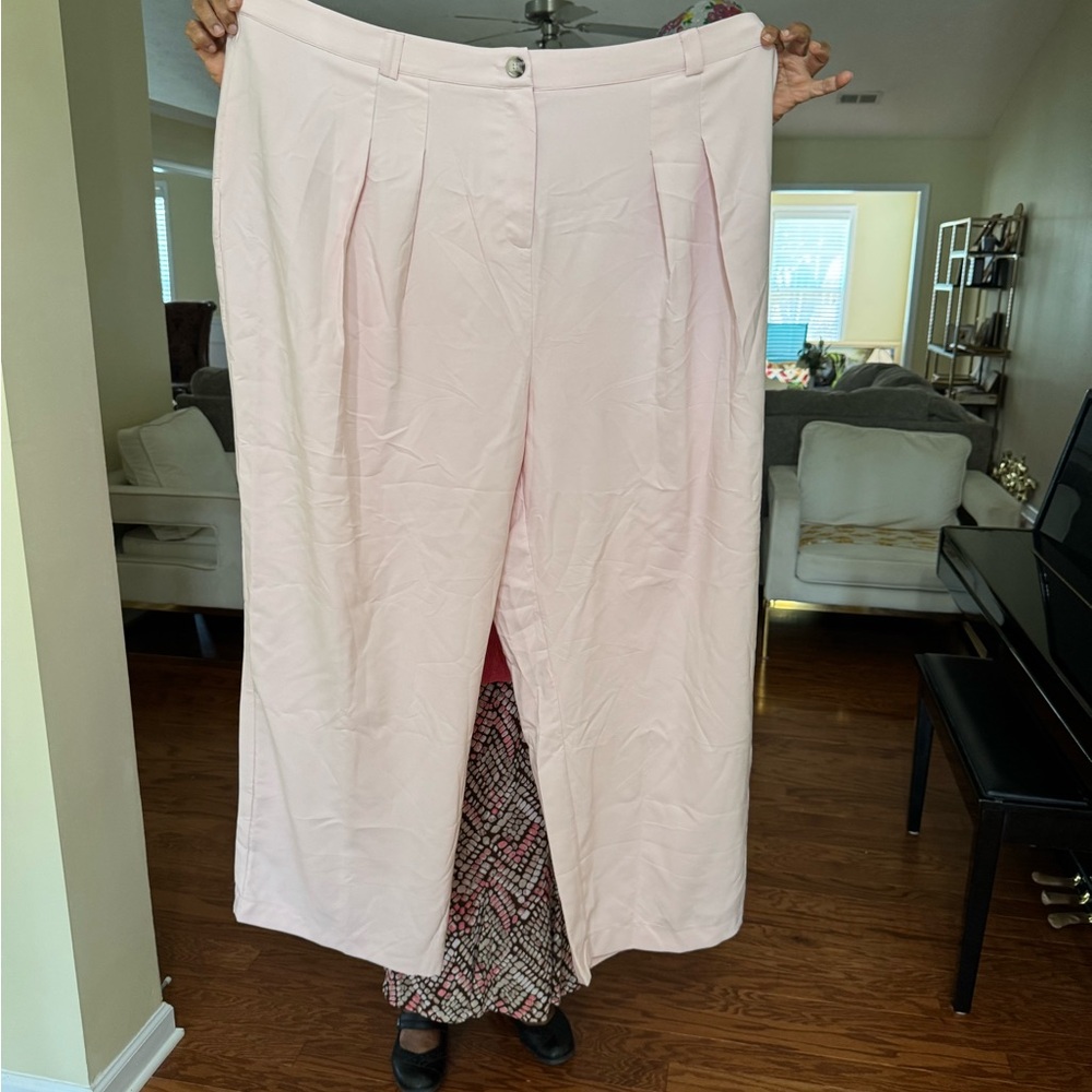 Fashion to Figure Pink Wide Leg Pants